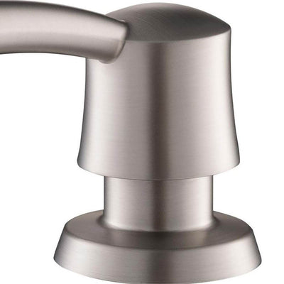 Kraus Savan Countertop Kitchen Sink Soap Dispenser, Stainless Steel (Open Box)