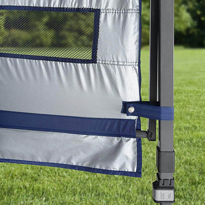Quik Shade Summit X SX170 10 x 17 Foot Straight Leg Pop Up Instant Canopy, Taupe