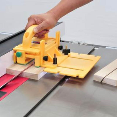 Microjig GR200 Woodworking GRRRIPPER Advanced 3D Table Saw Pushblock, Yellow