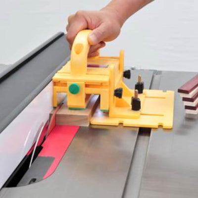 Microjig GR200 Woodworking GRRRIPPER Advanced 3D Table Saw Pushblock, Yellow