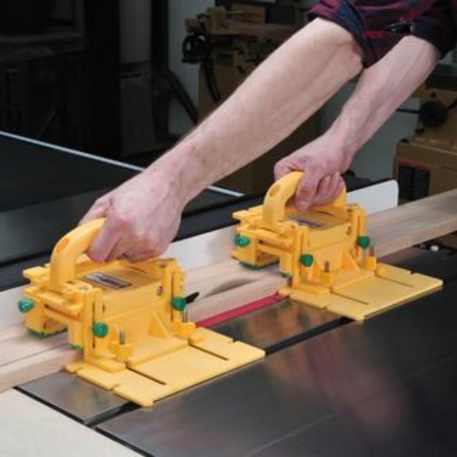 Microjig GR-562 Woodworking GRR-RIPPER Complete System (Double Pack), Yellow