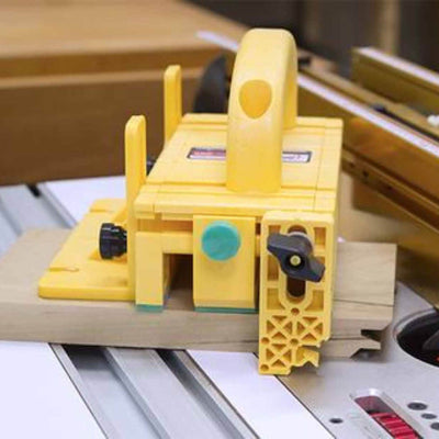 Microjig GRGH040 Woodworking Tool GRRRIPPER Gravity Heel Kit Accessory, Yellow