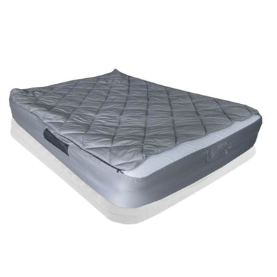 Intex Queen DuraBeam Air Flow Mattress Built In Pump & Sleeping Bag Cover
