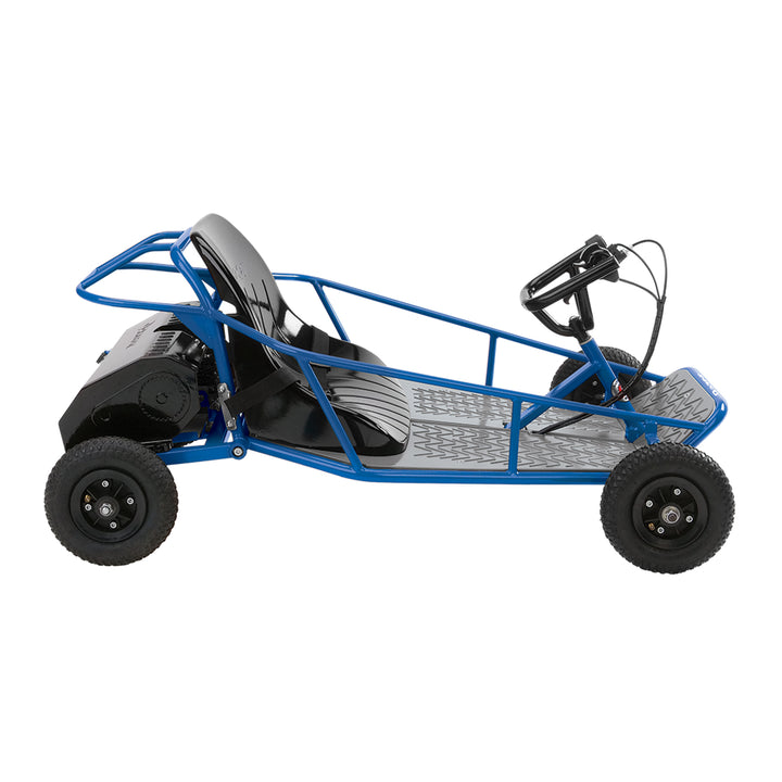 Razor 25143540 Kids Youth Electric Go Kart Dune Buggy, Blue Frame (Open Box)