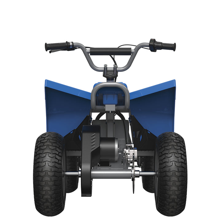 Razor Kids Electric Off Road Mini Dirt Quad Bike 4 Wheeler ATV 24 Volt, Blue