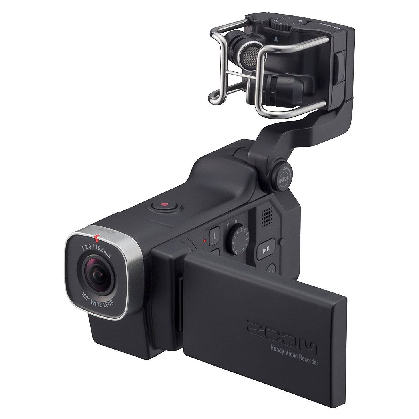 Zoom Q8 Handy Pro 4 Track Audio Recorder HD Video Professional Camera