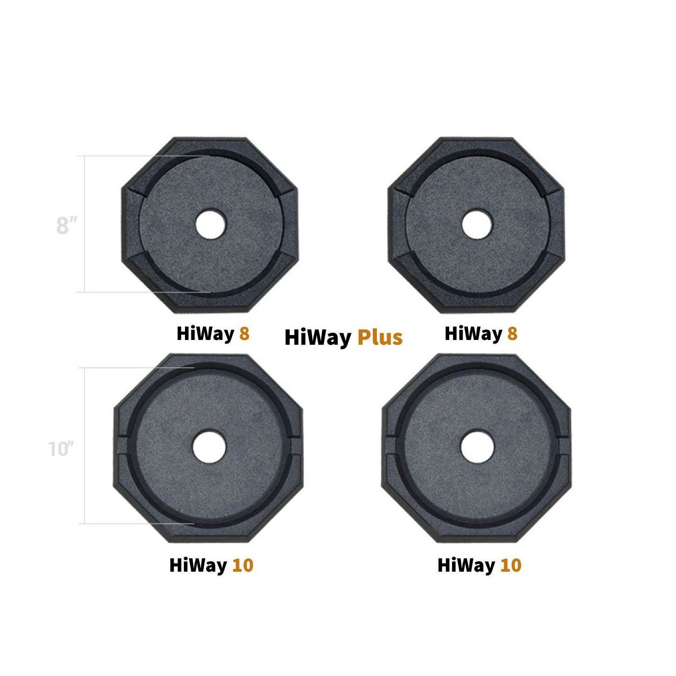 SnapPad HiWay RV Leveling Jack Pad (4 Pack) - VMInnovations