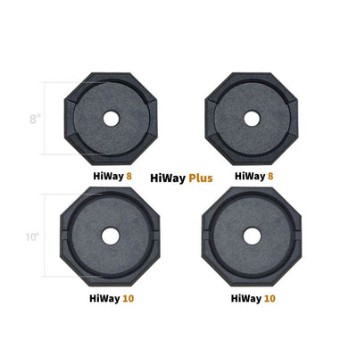 SnapPad HiWay RV Leveling Jack Pad (4 Pack) - VMInnovations