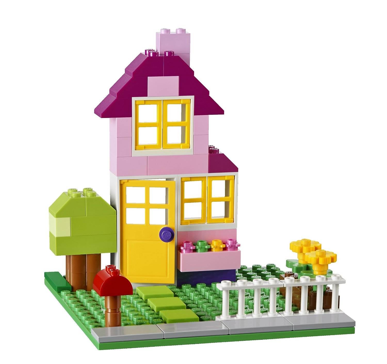 LEGO Classic Large Creative Bricks 790 Piece Blocks Set + Stud Plate Platform