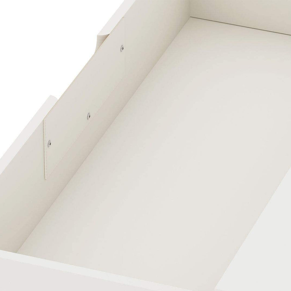 Manhattan Comfort Rockefeller Modern 3 Drawer Storage Dresser, White (Used)