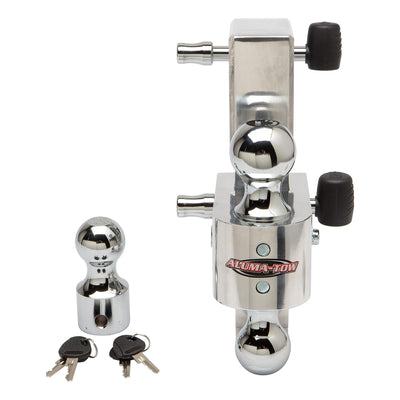 Uriah Products Adjustable Aluminum Hitch Mount HD with 8" Rise & Drop (Open Box) - VMInnovations