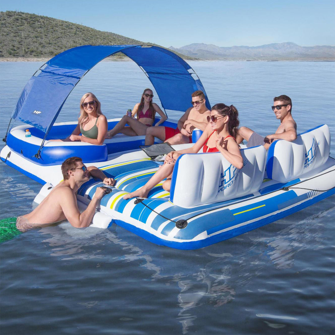 Bestway Hydro-Force Tropical Breeze 6-Person Water Inflatable Float (Open Box)
