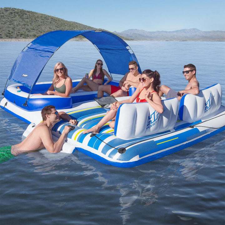 Bestway Hydro-Force Tropical Breeze 6-Person Water Inflatable Float (Open Box)