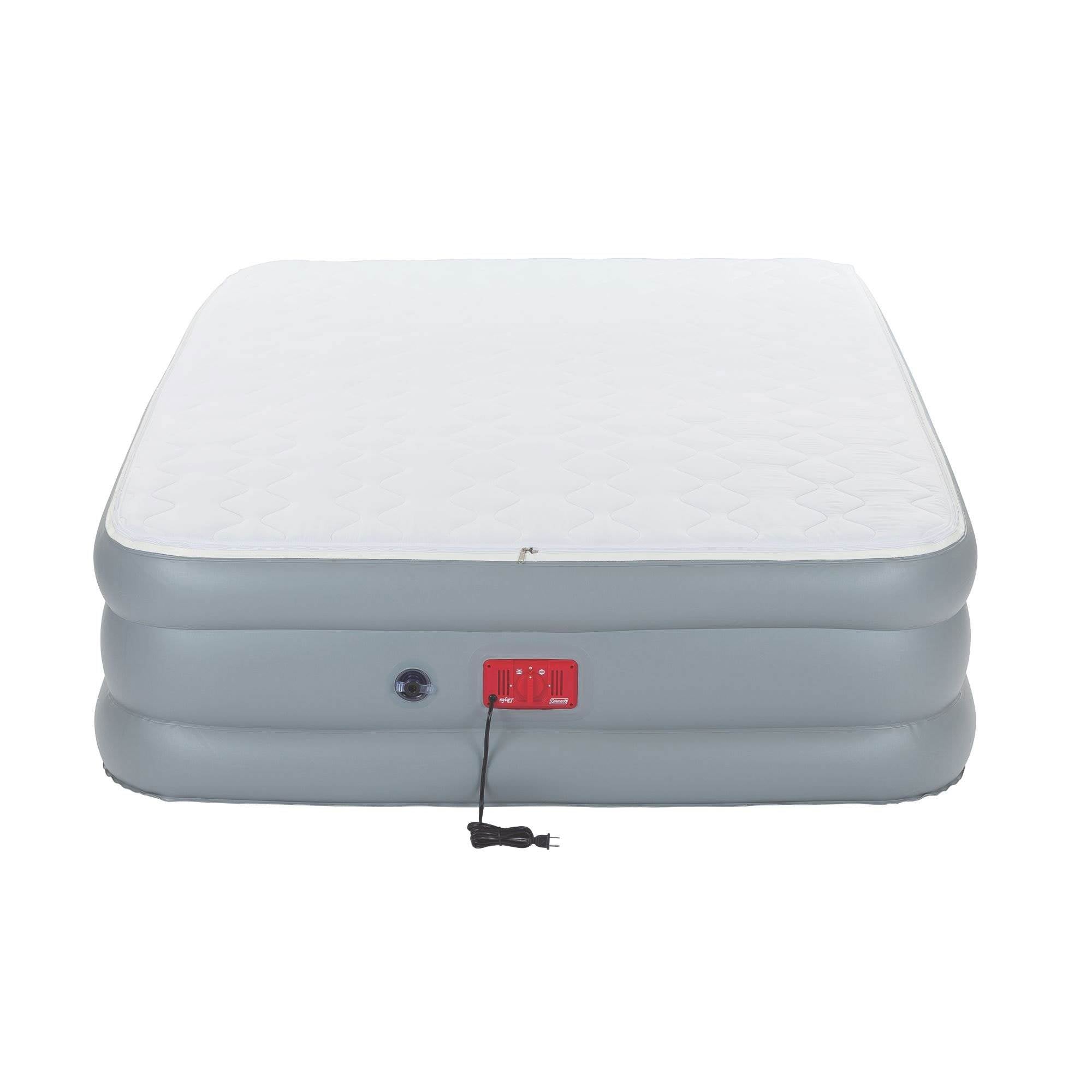Coleman Queen Supportrest Elite PillowStop Double-High Air Bed/Pump (Open Box) - VMInnovations