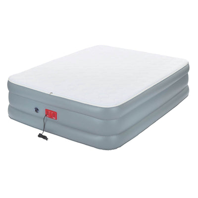 Coleman Queen Supportrest Elite PillowStop Double-High Air Bed/Pump (Open Box) - VMInnovations