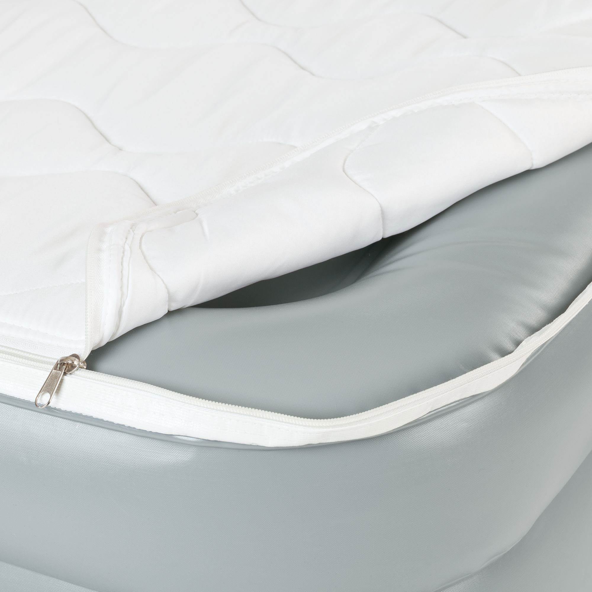 Coleman Queen Supportrest Elite PillowStop Double-High Air Bed/Pump (Open Box) - VMInnovations