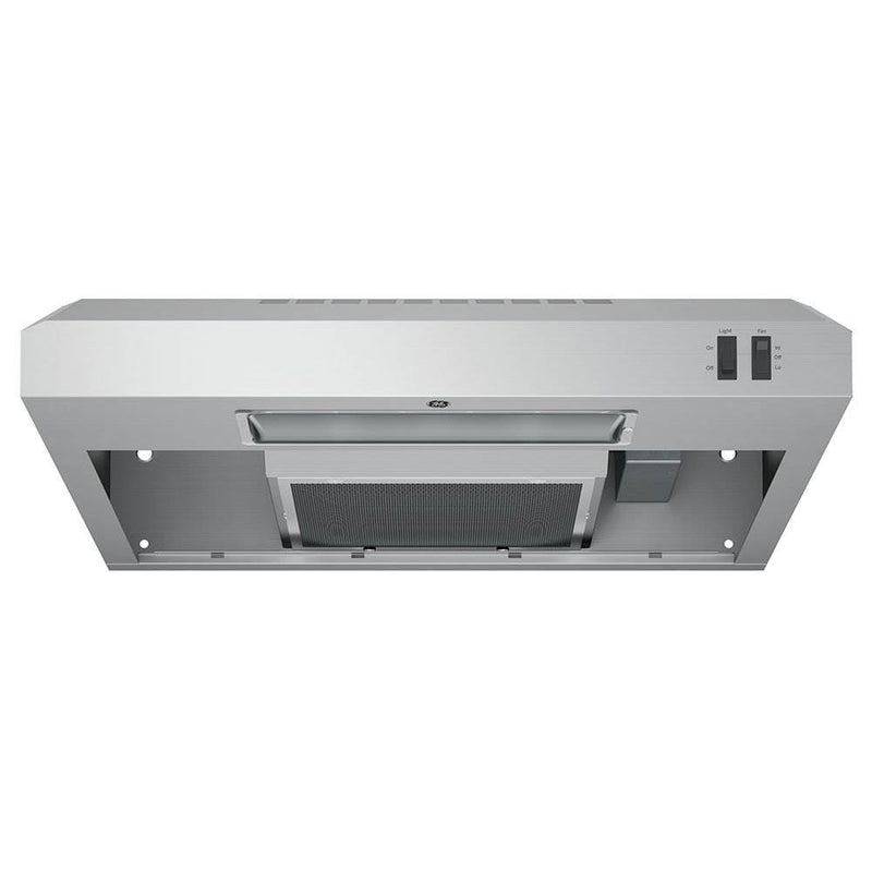 GE 24 Inch Under The Cabinet Hood Stove Top Venting System, Stainless Steel