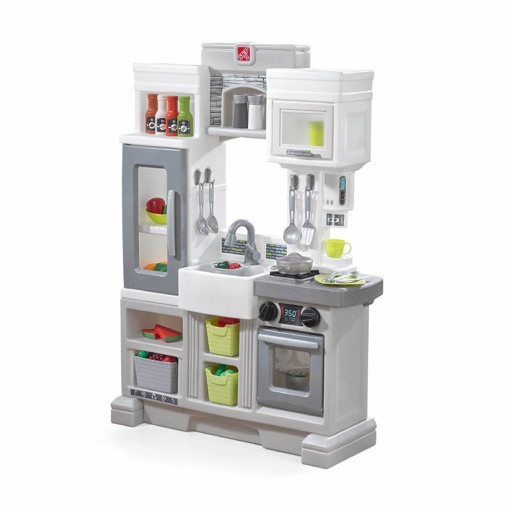 Step2 Downtown Delights Pretend Play Toy Kitchen Set (Open Box)