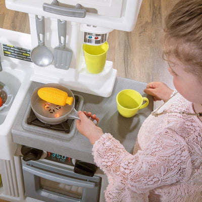 Step2 Downtown Delights Pretend Play Toy Kitchen Set (Open Box)