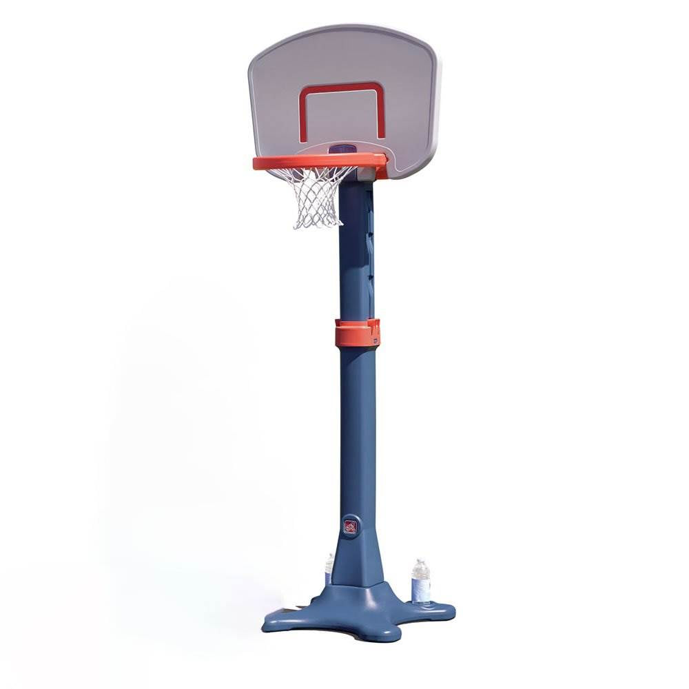 Step2 Durable Child Shootin Hoops Pro Basketball Hoop and Ball, Blue (For Parts)