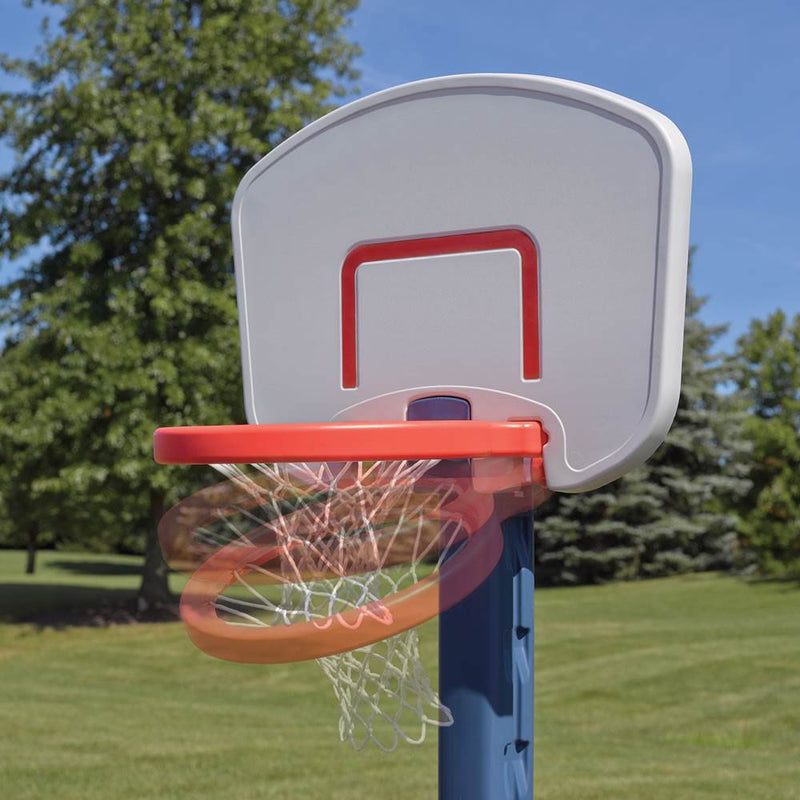 Step2 Durable Child Shootin Hoops Pro Basketball Hoop and Ball, Blue (For Parts)