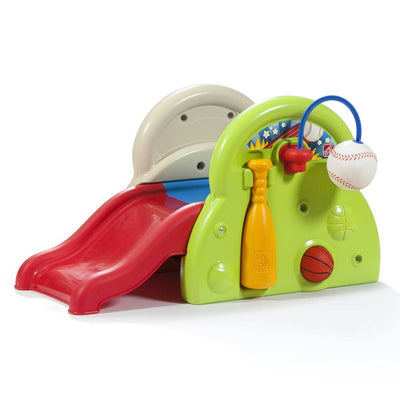 Step2 Basketball Soccer Baseball Tastic Activity Center w/ Slide & Steps (Used) - VMInnovations