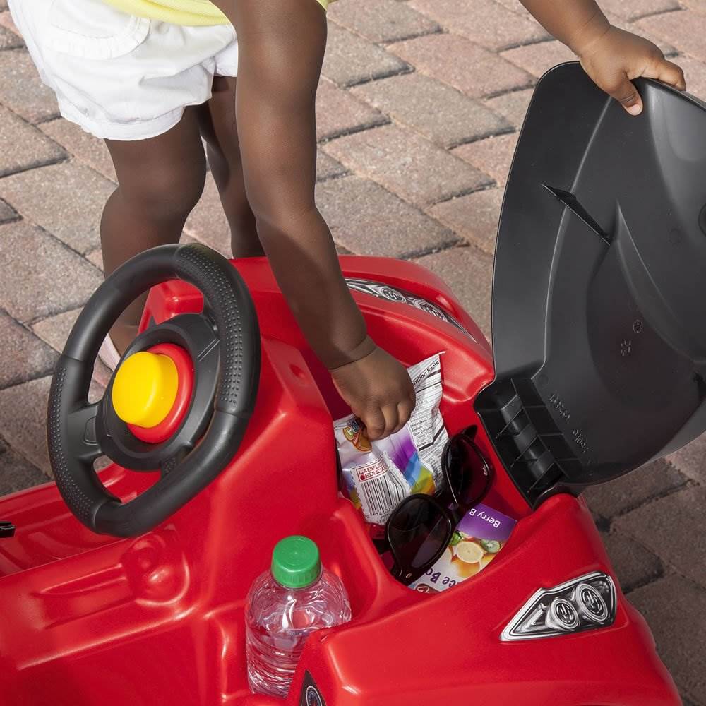 Step 2 Push-Around GT Buggy with Storage Compartment, Red (Open Box)