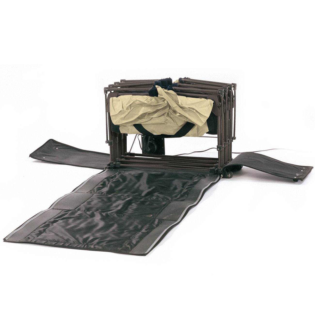 EZ Queen Raised Air Mattress Bed & Frame with Built In NeverFlat AC Pump (Used) - VMInnovations