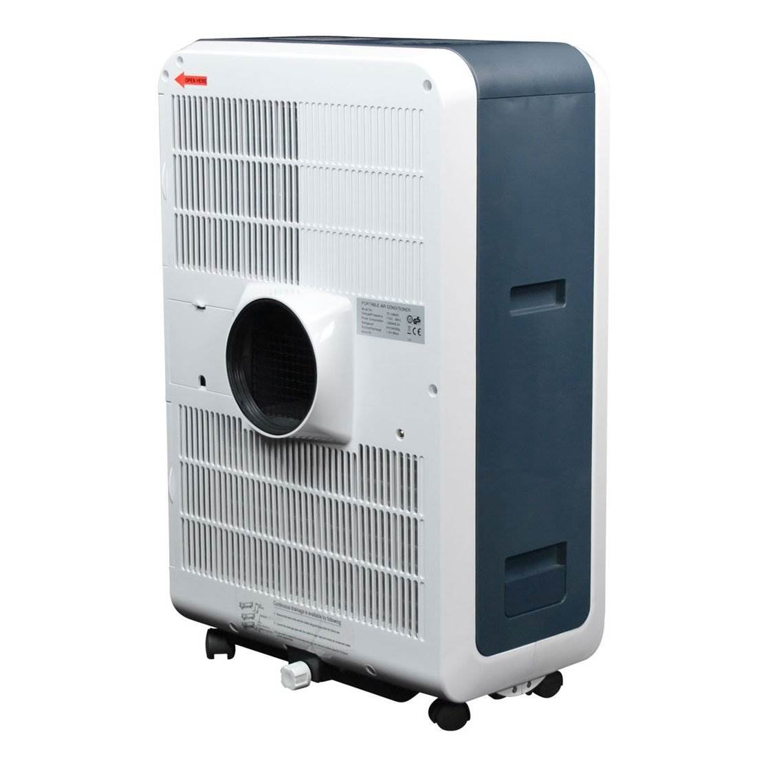 NewAir AC 12200E 12000 BTU Cooling Capacity Portable Air Conditioner, White