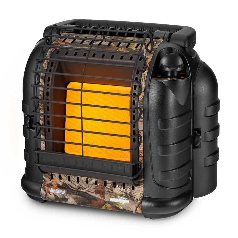 Mr Heater 12000 BTU Hunting Buddy Portable Propane Gas Heater, Camo (Open Box)