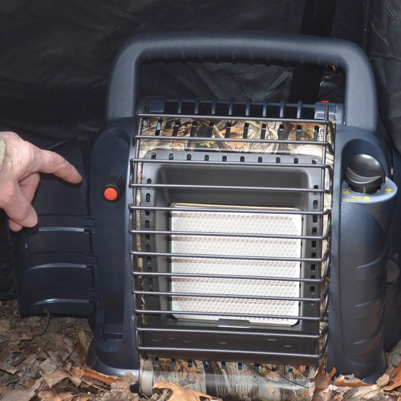 Mr Heater 12000 BTU Hunting Buddy Portable Propane Gas Heater, Camo (Open Box)