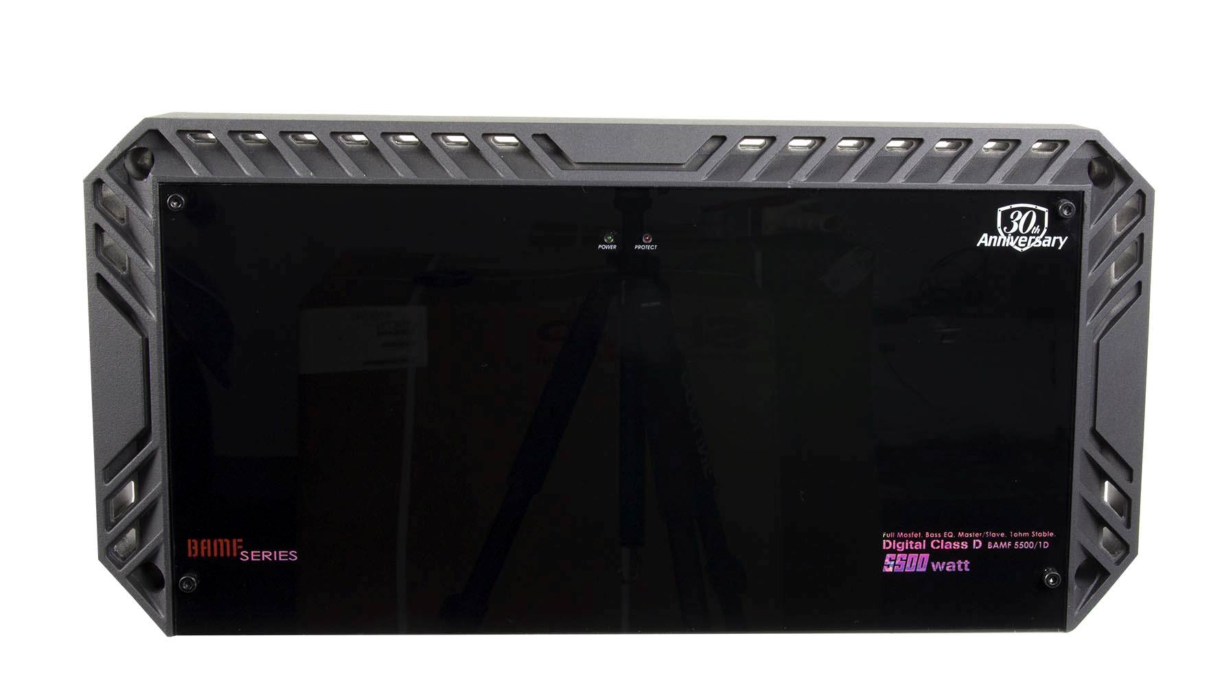 POWER ACOUSTIK BAMF-5500/1D 5500W MONO Amplifier - Open Box