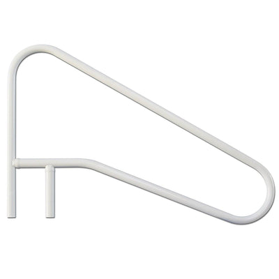 Saftron 3 Bend Weather Resistant In Water Polymer Handrail, White (Open Box)