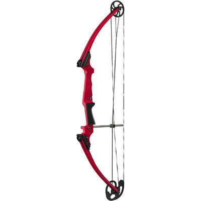 Genesis Original Archery Compound Bow, Adjustable Size, Draw Hand-Left, Red - VMInnovations