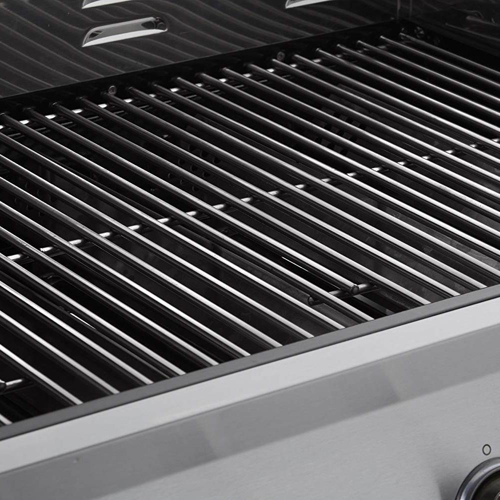 Dyna Glo DGE Series 62,000 BTU Propane 5 Burner Outdoor Grill, Stainless Steel