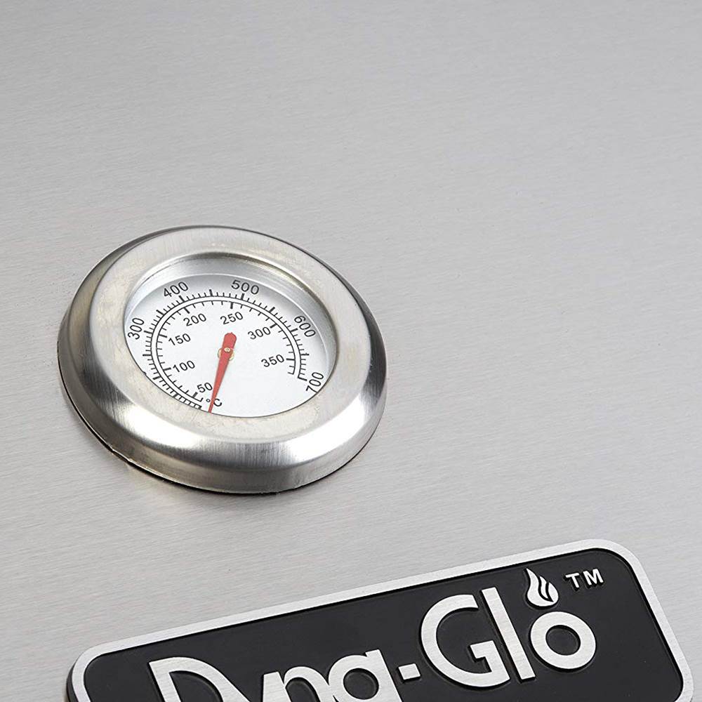Dyna Glo DGE Series 62,000 BTU Propane 5 Burner Outdoor Grill, Stainless Steel