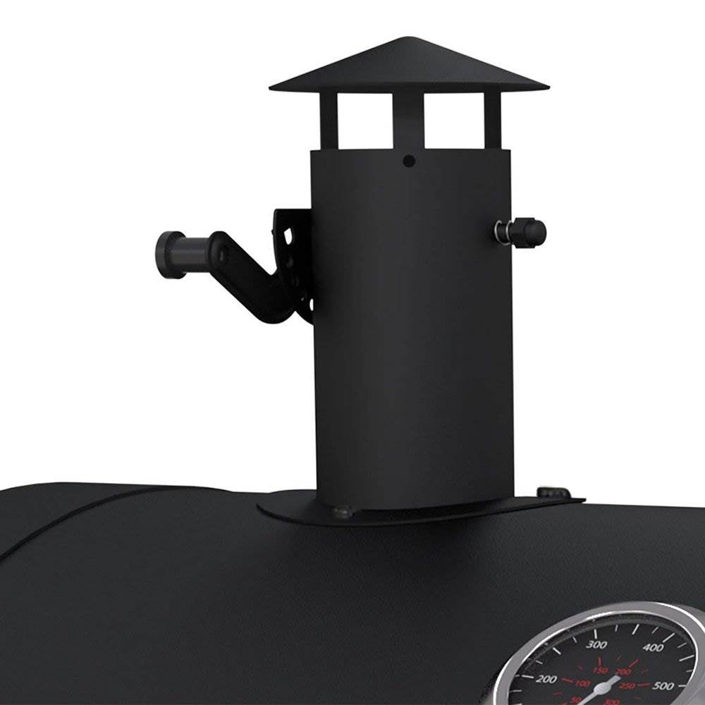 Dyna Glo Heavy Duty Outdoor Patio Portable BBQ Smoke Stack Charcoal Grill, Black
