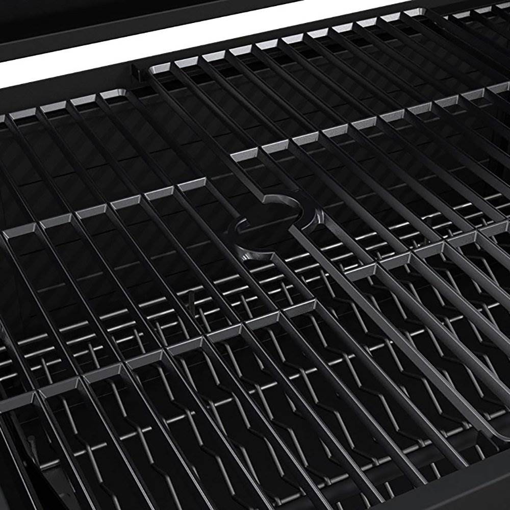 Dyna Glo Heavy Duty Outdoor Patio Portable BBQ Smoke Stack Charcoal Grill, Black