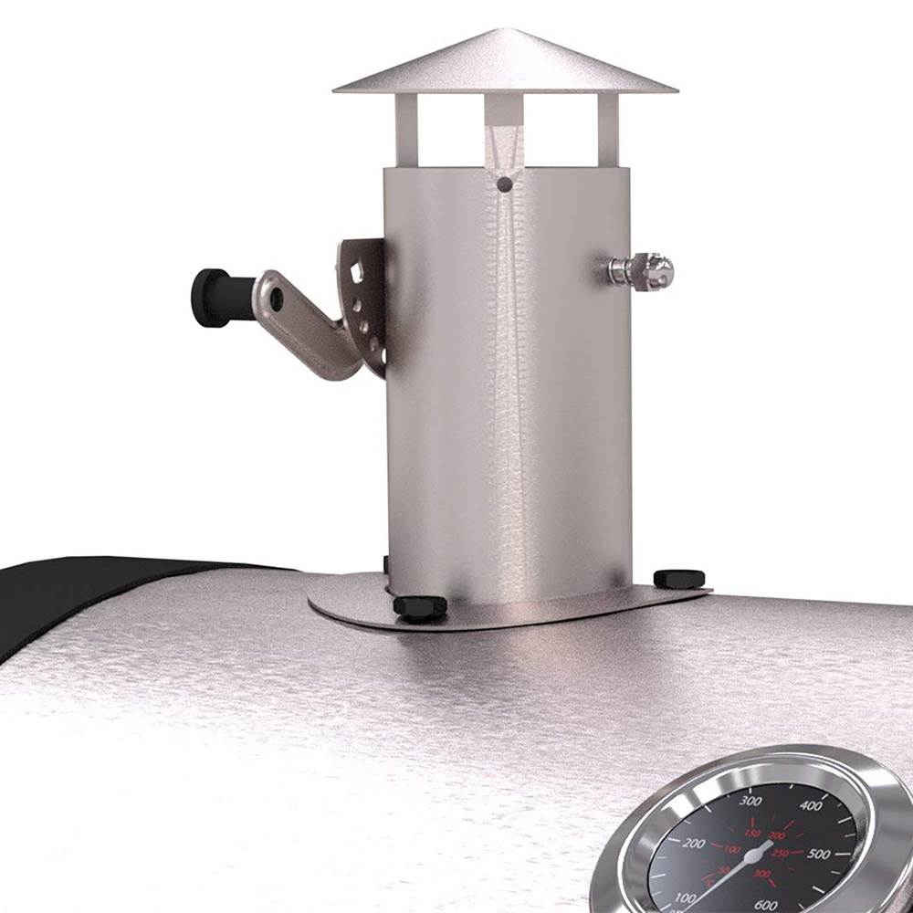 Dyna-Glo Heavy Duty Outdoor Patio Portable BBQ Charcoal Grill, Stainless Steel