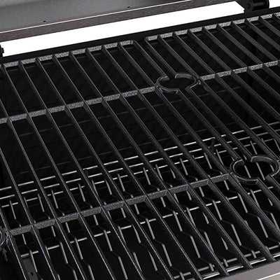 Dyna-Glo Heavy Duty Outdoor Patio Portable BBQ Charcoal Grill, Stainless Steel