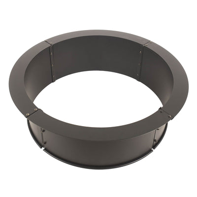 Pleasant Hearth 28 Inch Outdoor Garden and Patio Round Fire Pit Ring (Used)