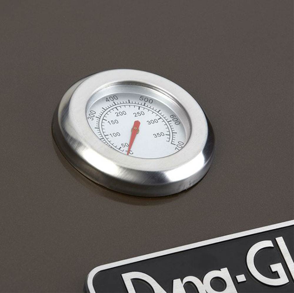 Dyna Glo 4 Burner LP Stainless Steel Outdoor & Backyard BBQ Gas Grill, Bronze