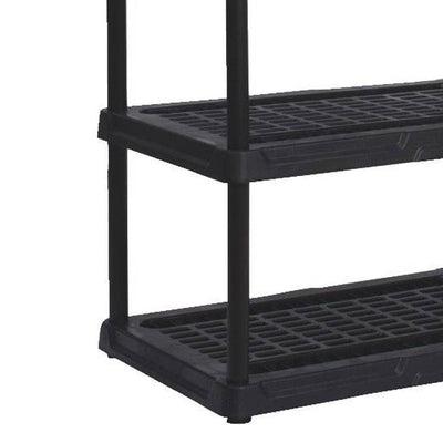 Contico 5-Tier Outdoor Storage Shelf (2) + Life Story 20 Gal Storage Tote (14)