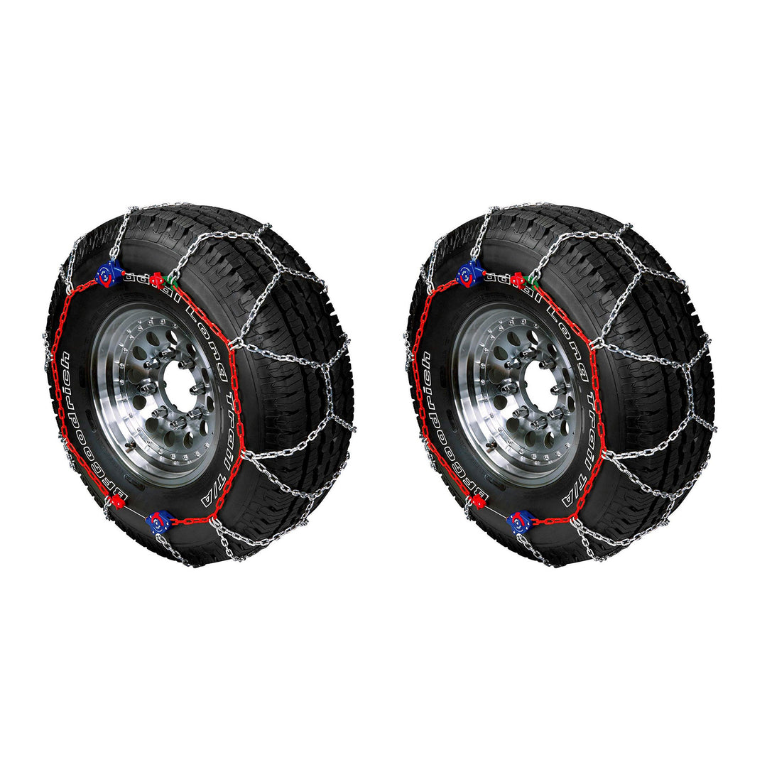 Auto-Trac Series 2300 Pickup Truck/SUV Traction Snow Tire Chains, Pair (Used)