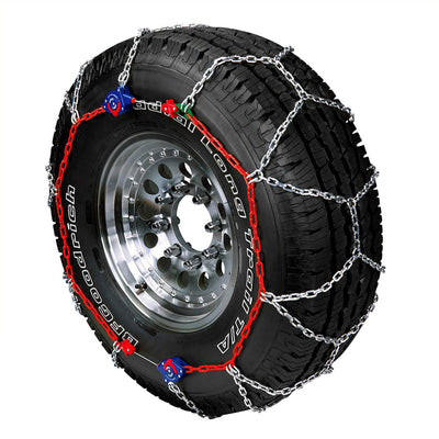 Auto-Trac Series 2300 Pickup Truck/SUV Traction Snow Tire Chains, Pair (2 Pack) - VMInnovations