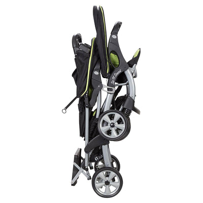 Baby Trend Sit N' Stand Double Stroller, Optic Green (Open Box)