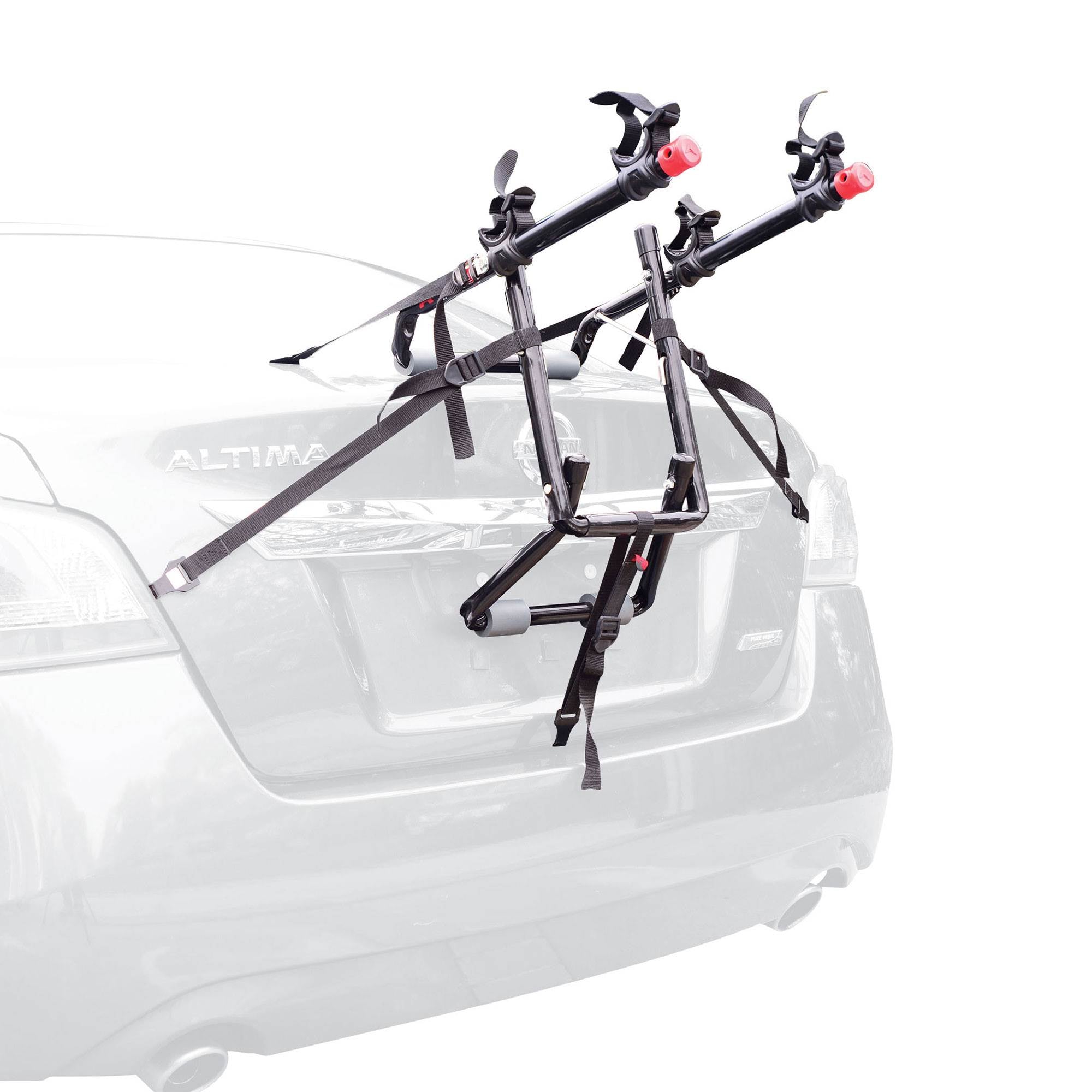 Allen Sports Deluxe 2 Bike Storage Mount Carrier Rack Hitch for Rear Car Trunk