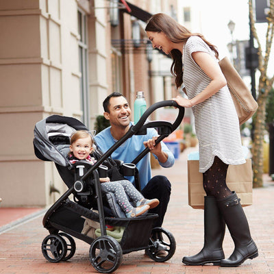 Graco Modes Click Connect 3-in-1 Stroller + SnugRide SnugLock 35 Car Seat