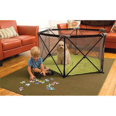 Summer Infant Lightweight Pop n Play Portable Play Yard, Tropical Turquoise