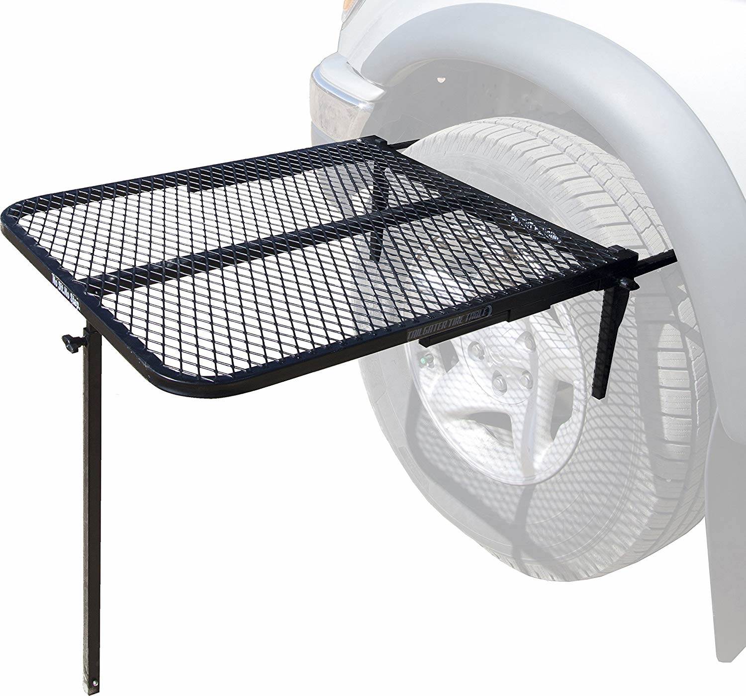Tailgater Original Durable Powder Coated Steel Tire Mounted Table (Open Box) - VMInnovations